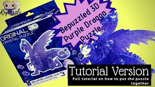 Bepuzzled Original 3d Crystal Puzzle Green Dragon for sale online 