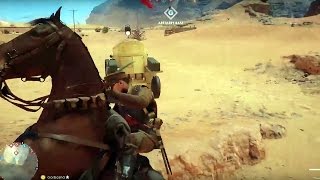 Battlefield 1 Gameplay - Cavalry & Horse Riding