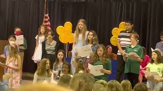 Fifth Grade Graduation Choir Performance