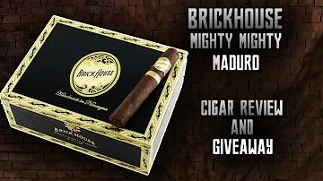 Brickhouse Mighty Mighty Maduro Cigar Review & Humidor Giveaway