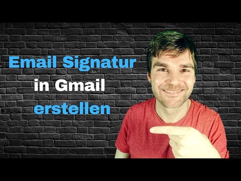 Email Signatur in Gmail erstellen