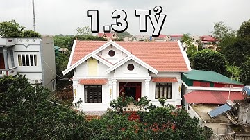 Mẫu Nhà Cấp 4 Đẹp 145m2 Giá 1.3 Tỷ Tại Lục Nam Bắc Giang