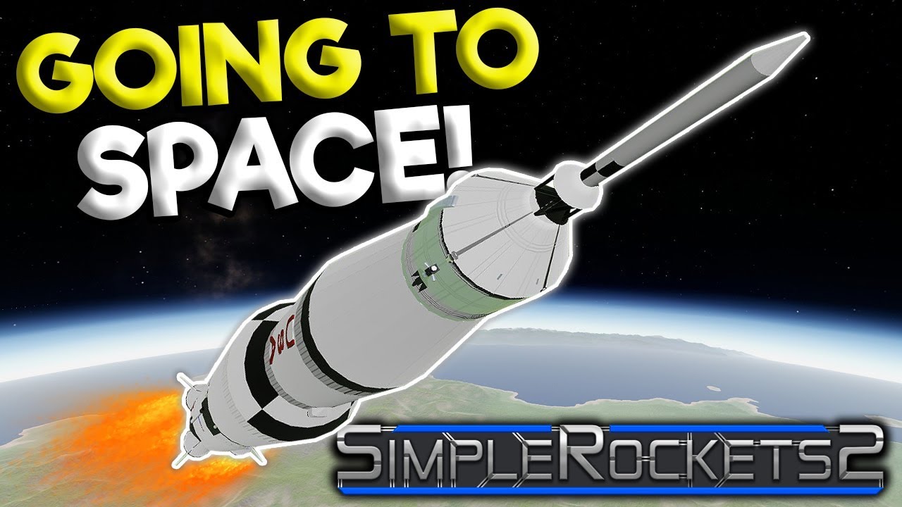 BUILDING & EXPLODING ROCKETS IN SPACE! SimpleRockets 2 Gameplay