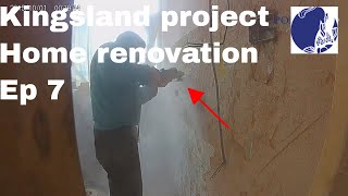 House Renovation UK Time-lapse - Chasing the Walls - Ep7