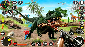 Best Dinosaur Survival Games | Realistic Dinosaur Hunting Game – Android Gameplay 