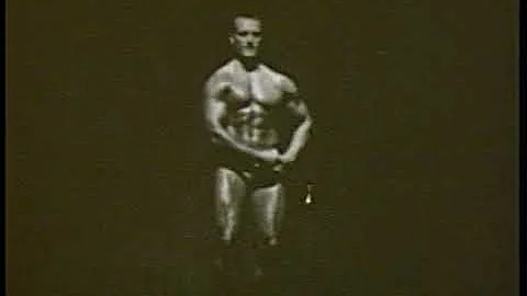 Clarence Ross BODYBUILDING 8mm 1960