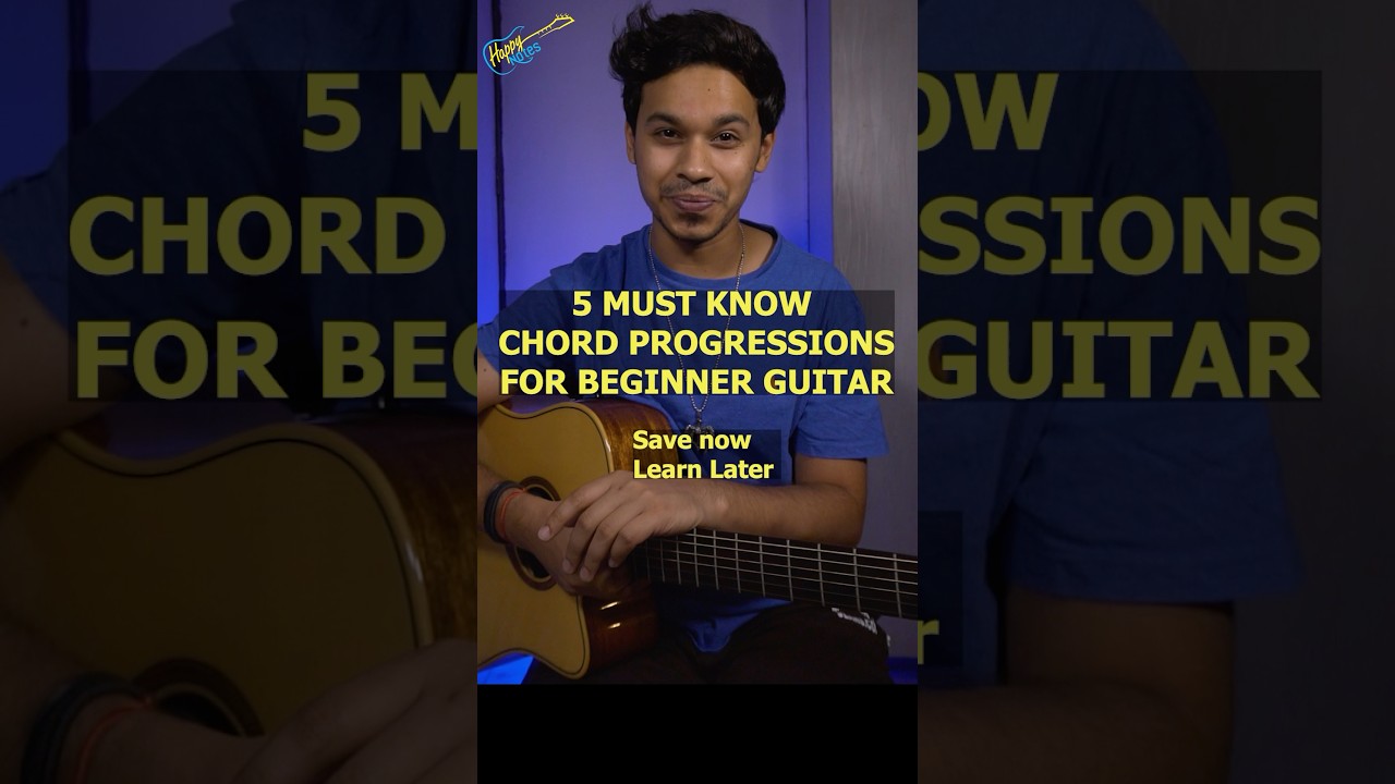 Guarda 5 Chord Progressions every beginner must know #guitar #guitarlesson su YouTube Guarda 5 Chord Progressions every beginner must know #guitar #guitarlesson su YouTube