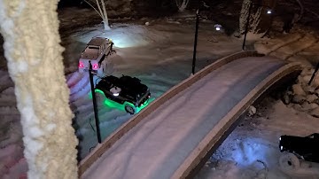 Traxxas trx6 Axial wraith 1.9 Redcat gen 7 pro trailing on the backyard crawler course 🕳👽 ❤❤200 subs