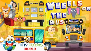 Wheels on The Bus | Nursery Rhymes & Kids Songs