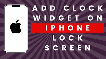 How to Add Clock Widget on iPhone Lock Screen (Full Guide)