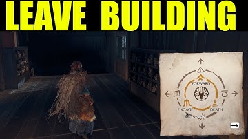 Ghost of yotei - leave the building (puzzle solution) | the kitsune walkthrough
