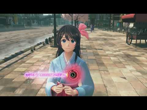 Project Sakura Wars Gameplay Part 1   LIPS System PS4