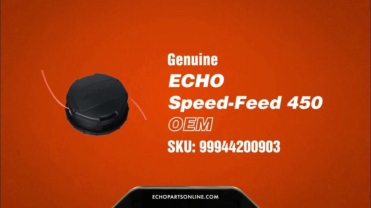Echo SpeedFeed 450 99944200903 OEM YouTube