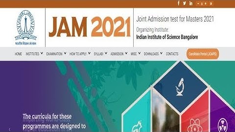 IIT JAM Result 2021 Declared Today, Check IIT JAM 2021 result online at jam.iisc.ac.in
