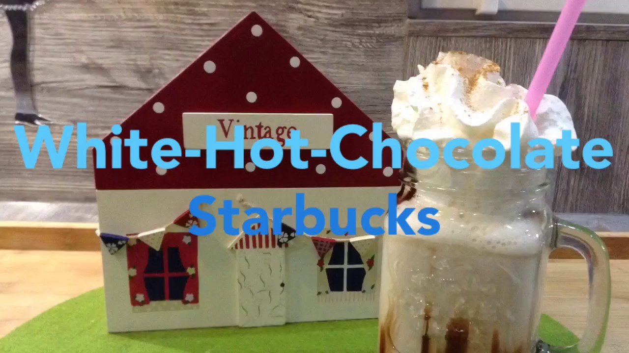 Thermomix® TM5 WHITE HOT CHOCOLATE STARBUCKS / Beyaz Sıcak Çikolata
