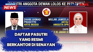 Pasutri Anggota Dewan Lolos ke Parlemen - Breaking News 01/10