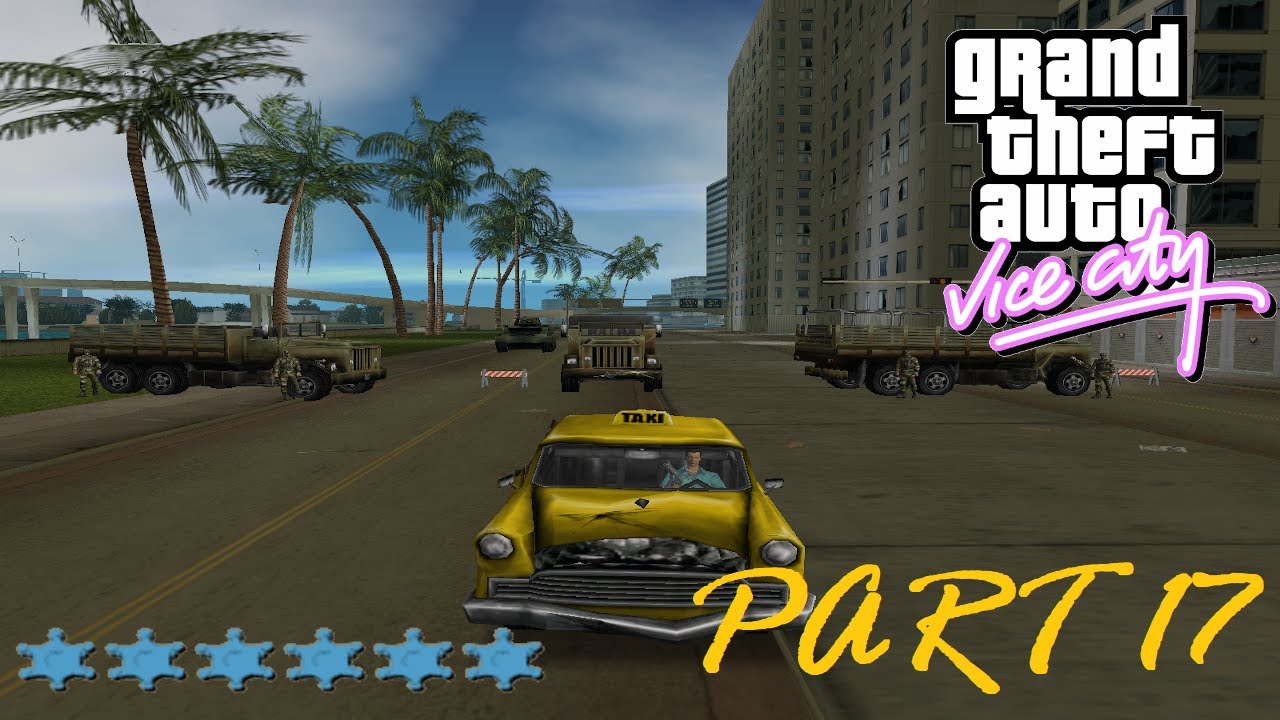 GTA Vice City 6 star wanted level playthrough Part 17 YouTube
