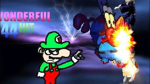 MUGEN: Mr. Krabs (Me) & Derek Autista vs UMKT Shang Tsung & Mr. Bean