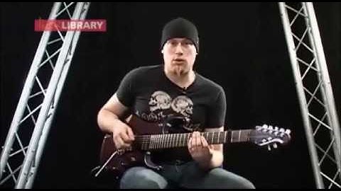 Техника Sweep Picking (Intermediate Exercise). Урок от Andy James!