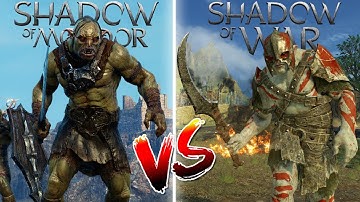 Shadow of Mordor vs Shadow of War - Direct Comparison