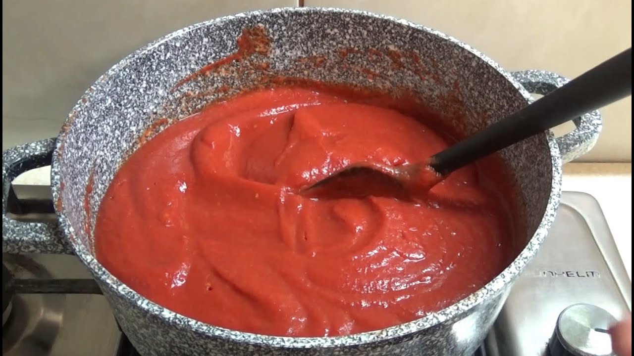 Как приготовить томатную пасту из помидор на зиму в домашних условиях