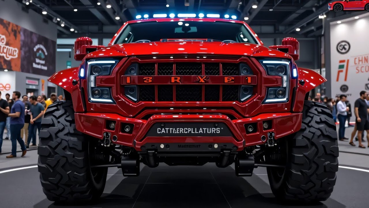 Пикап Caterpillar: идеальное сочетание мощности и роскоши.