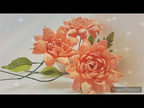 Vidéo: Comment Faire Du Chrysanthème En Papier