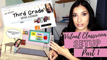 Distance Learning Classroom Setup Part 1 | My Google Website | How I Really Feel