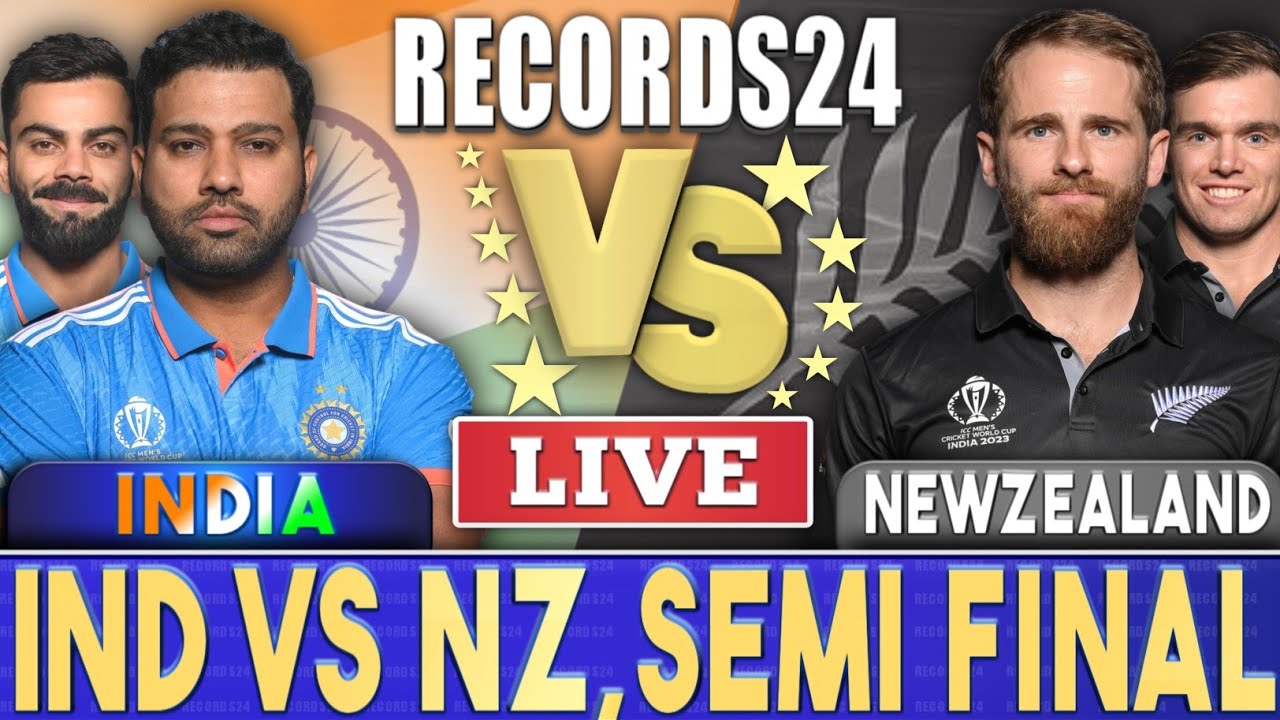 Live: india vs new zealand semi final, world cup 2023 semi final | IND ...