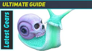 Skull Snail Sculpture - Best Gothic Decor for Your Garden!