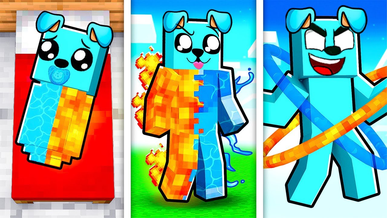 od NARODZIN do ŻYWIOŁU Wody 💧 i Lawy 🔥 w Minecraft