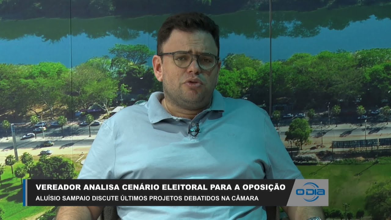 Vereador Aluísio Sampaio discute últimos projetos da Câmara e projeta cenário eleitoral 02 11 2023