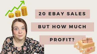Selling stuff, making profit! 20 eBay sales 💰