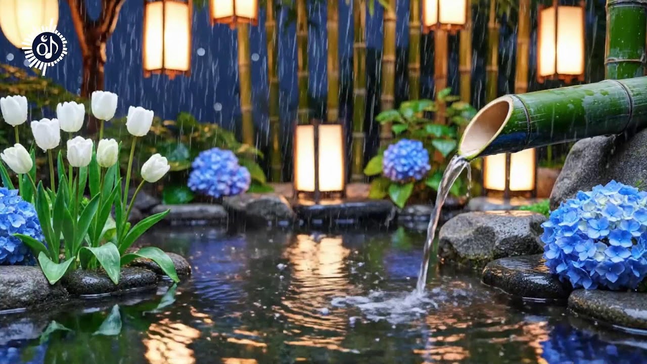 Sleep Bamboo Water Live | Deep Rest Ambient | Soft Instrumental Soundscape