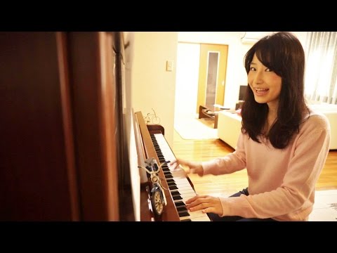 サイクリング最強曲！風になる/つじあやのをピアノで弾き語りしてみた【猫の恩返し】(LIFE-B)
