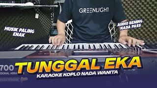 Tunggal Eka Karaoke Koplo Nada Cewek Wanita Rendah Paling Pas  Bening  Annyco Karaoke