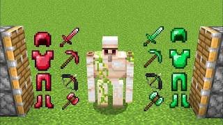 new ruby items + iron golem + new emerald items = ??? screenshot 1
