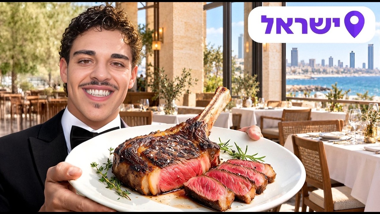 אוכל במסעדה הכי יקרה בישראל! ( 1000₪+ לאדם )