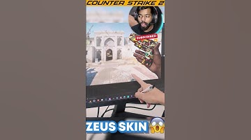 Zeus Skin in Counter-Strike 2 ⚡🔫 CSGO Zeus Skin #shorts #short
