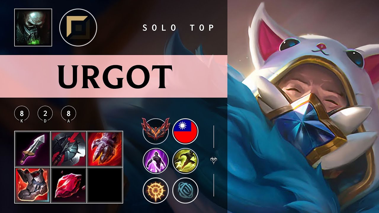 Urgot Top vs Ornn - TW Grandmaster Patch 25.24