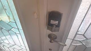 Schlage Encode - Battery Change Out Guide, How to replace the batteries on the Schlage Connect Profile