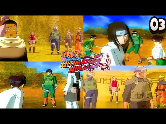 Playstation para sempre! : [PS2] Naruto Shippuden - Ultimate Ninja 5 (PT-BR)