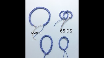 Shuttle Tatting - Balanced Double Stitch