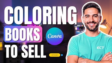 How To Make a Coloring Book in Canva (Step-by-Step Tutorial 2025)