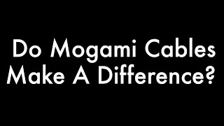 Mogami Cables Tone Comparison   HD 1080p