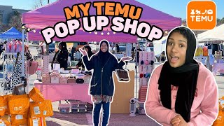 MY TEMU SMALL BUSINESS POP UP SHOP ATL POP UP SHOP