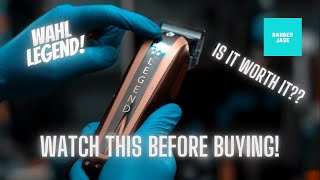 WAHL Cordless LEGEND Review!! 🔥 Barber Jase 🥢