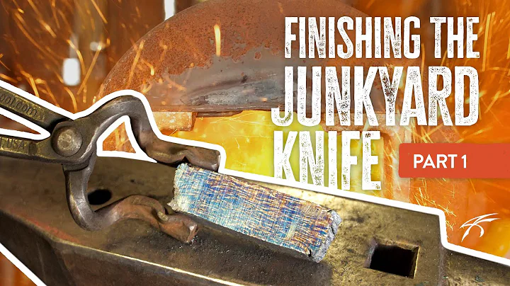 BLADESMITHING | Finishing the Junkyard Knife | PAR...