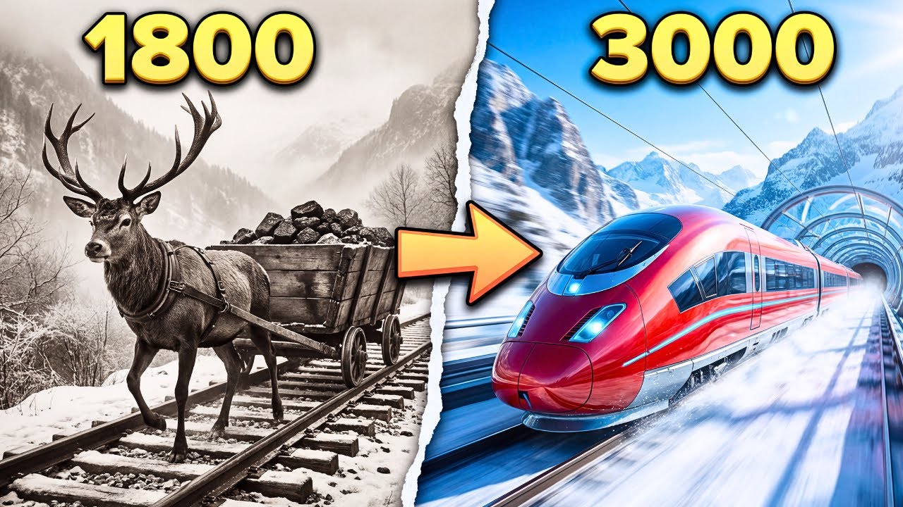 I Evolved Austrian Trains for 1000 Years! (1800 vs 3000)