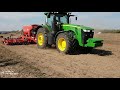 Трактор John Deere 8400R и посевной комплекс KUHN ESPRO 6000 R